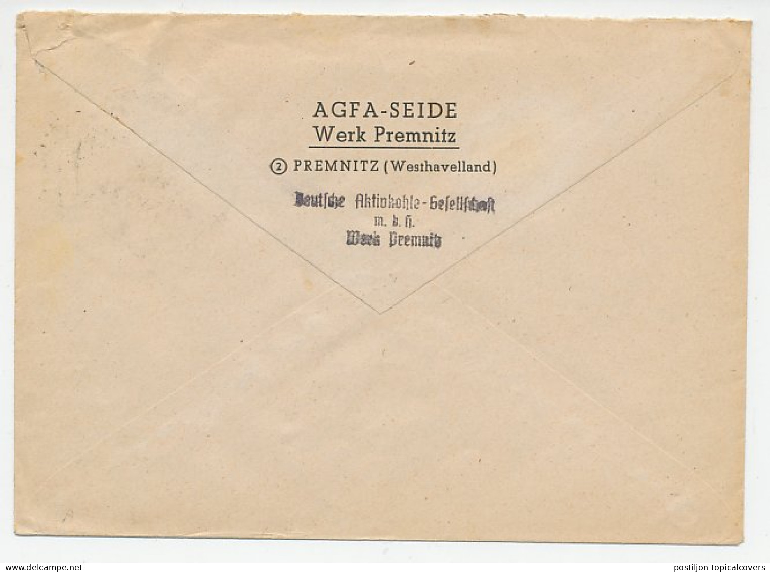 Cover / Postmark Germany 1948 Optics - Rathenow - Glasses - Other & Unclassified