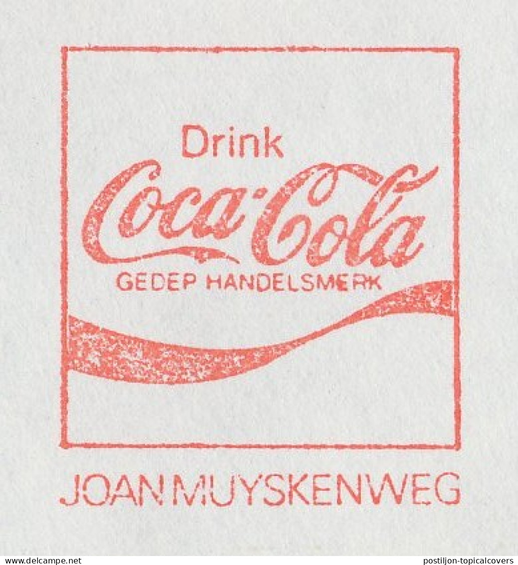 Meter Cover Netherlands 1972 Coca Cola - Other & Unclassified