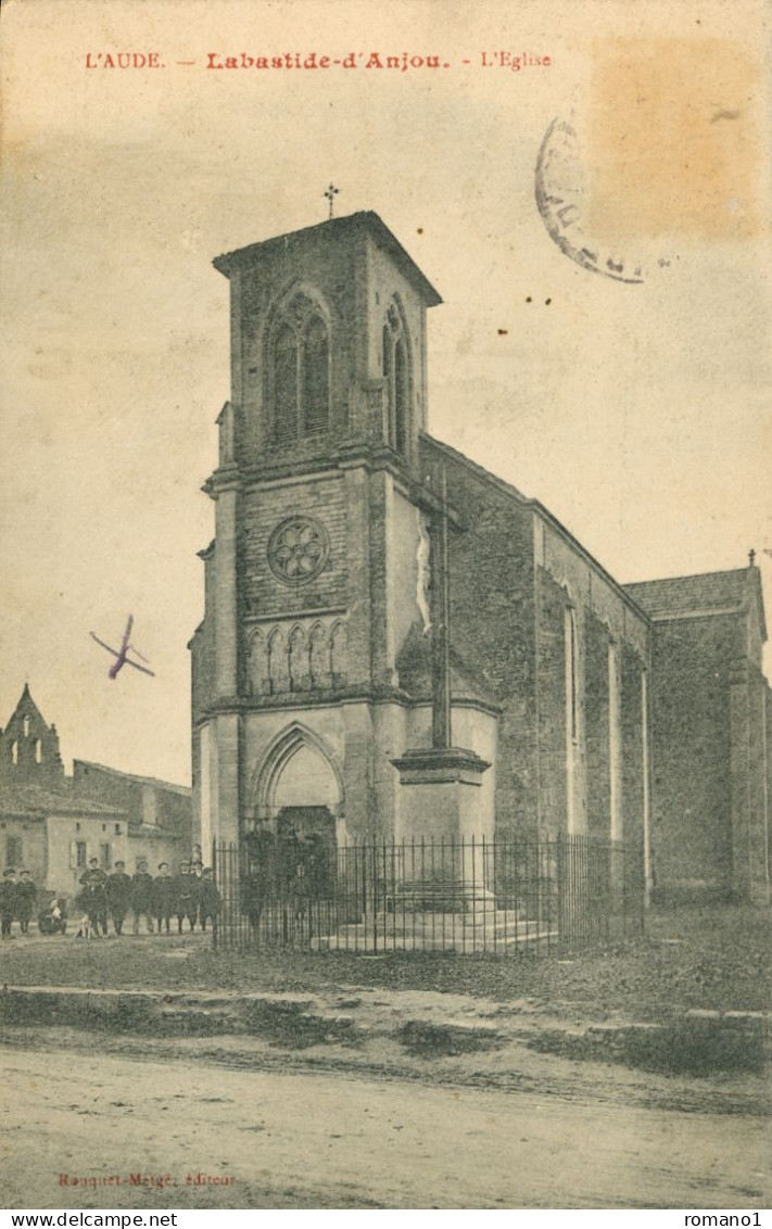 11)   LABASTIDE D' ANJOU  - L' Eglise - Otros & Sin Clasificación