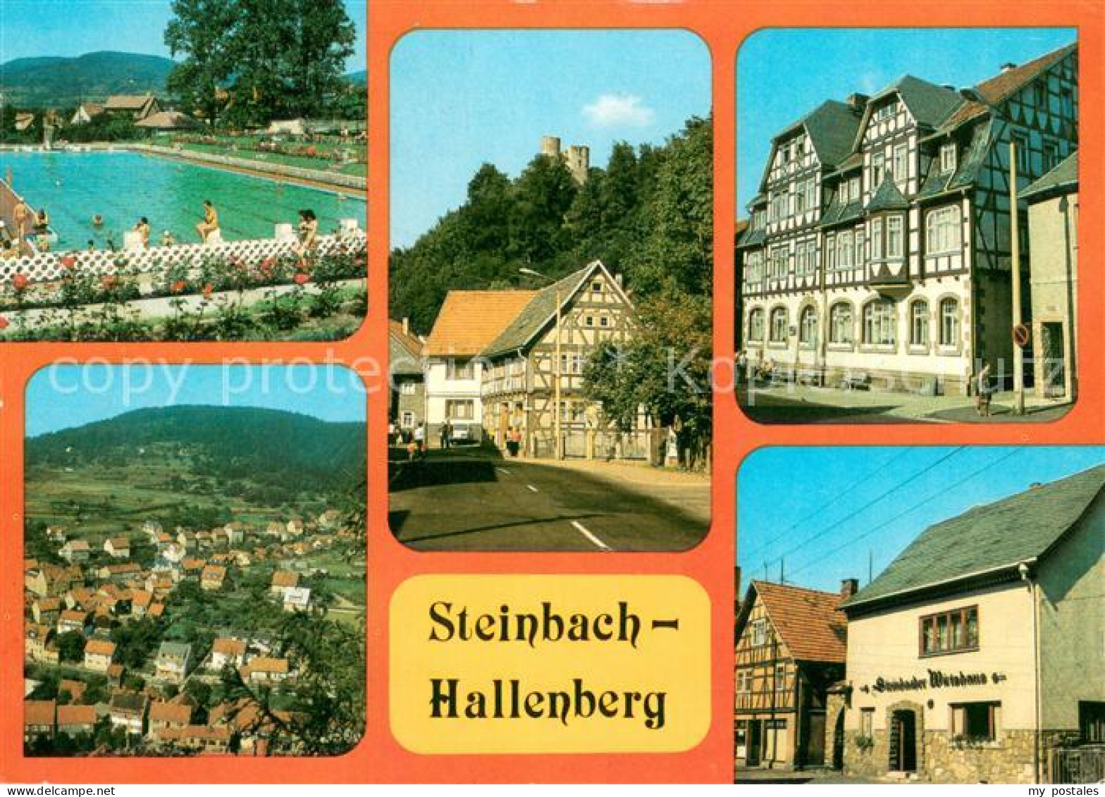 73652175 Steinbach Hallenberg Schwimmbad Hallenburg FDGB Erholungsheim Fortschri - Schmalkalden