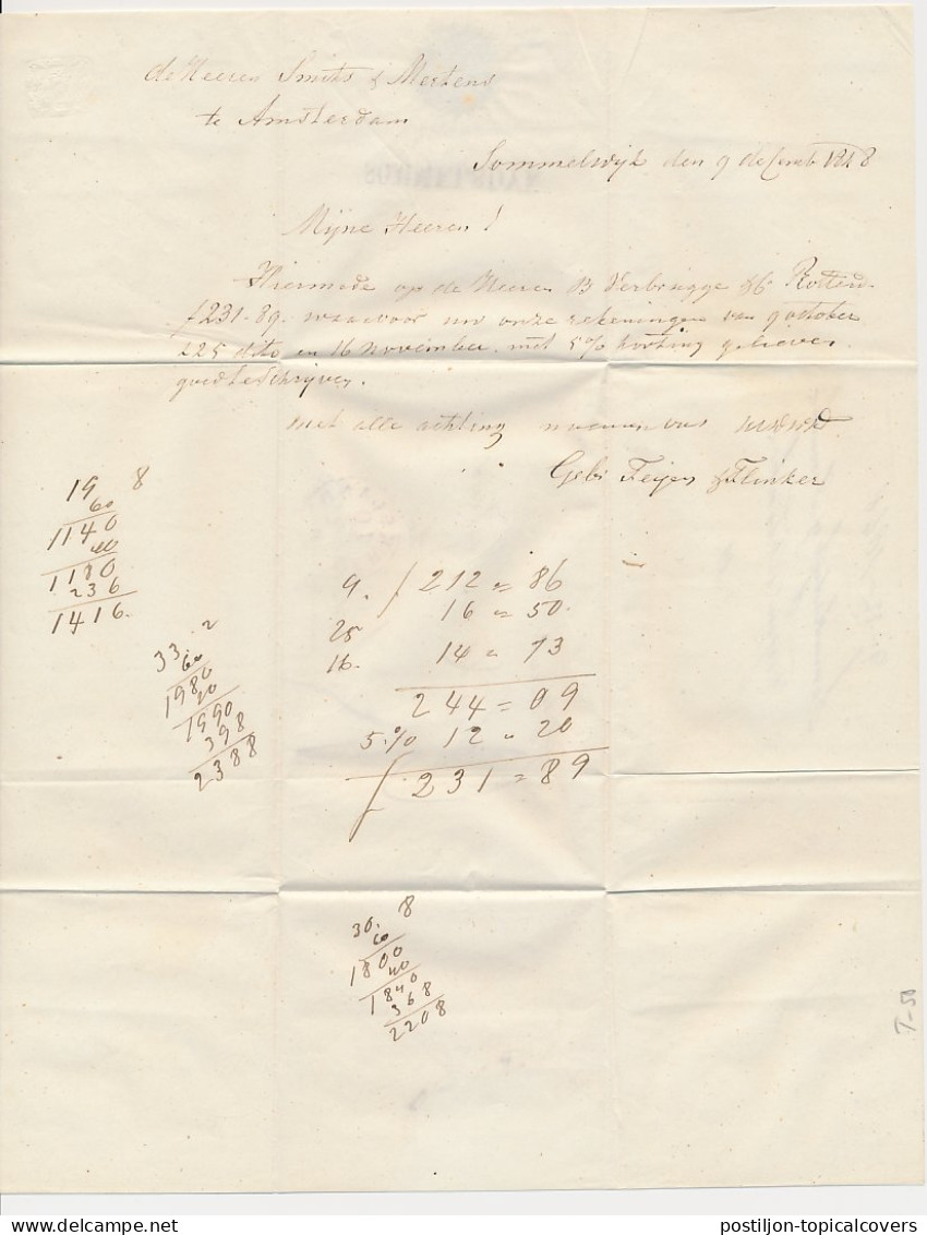 Distributiekantoor Sommelsdijk - Dirksland - Amsterdam 1848 - ...-1852 Precursores