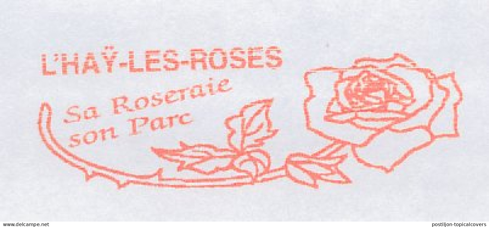 Meter Cover France 2002 Flower - Rose - Autres & Non Classés