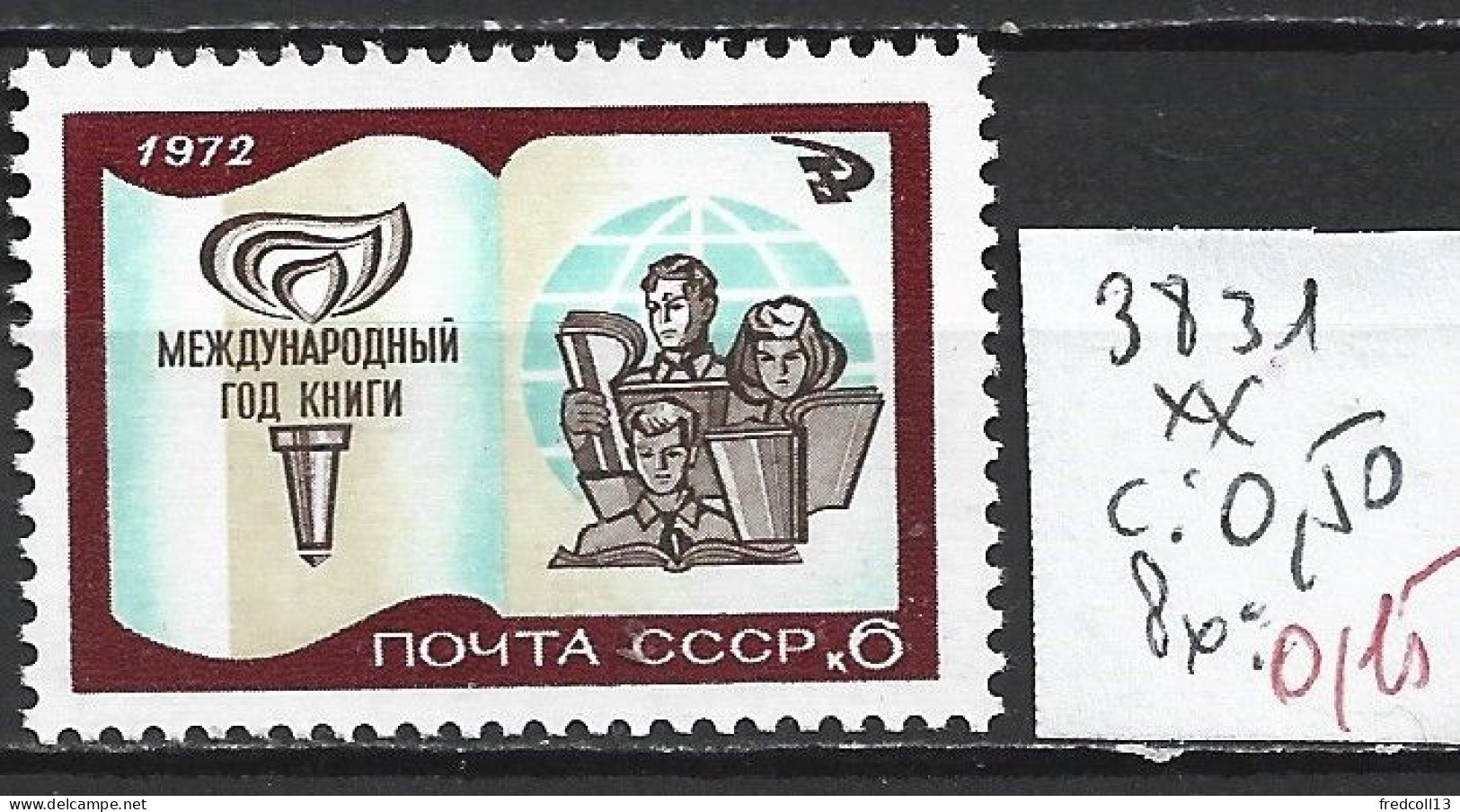 RUSSIE 3831 ** Côte 0.50 € - Nuovi