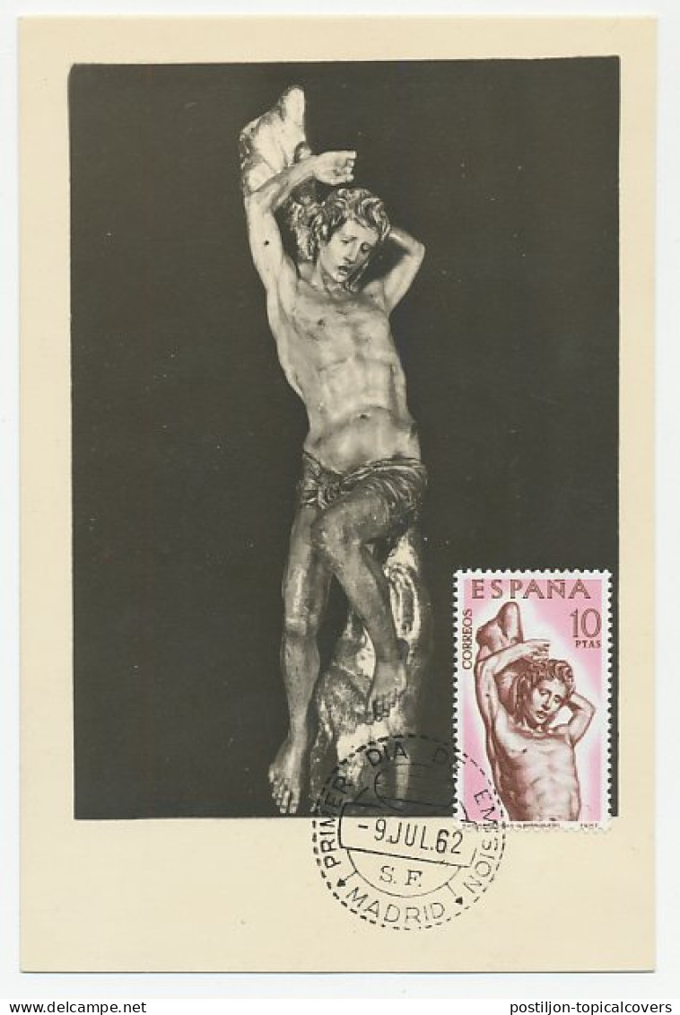 Maximum Card Spain 1962 St. Sebastian - Otros & Sin Clasificación