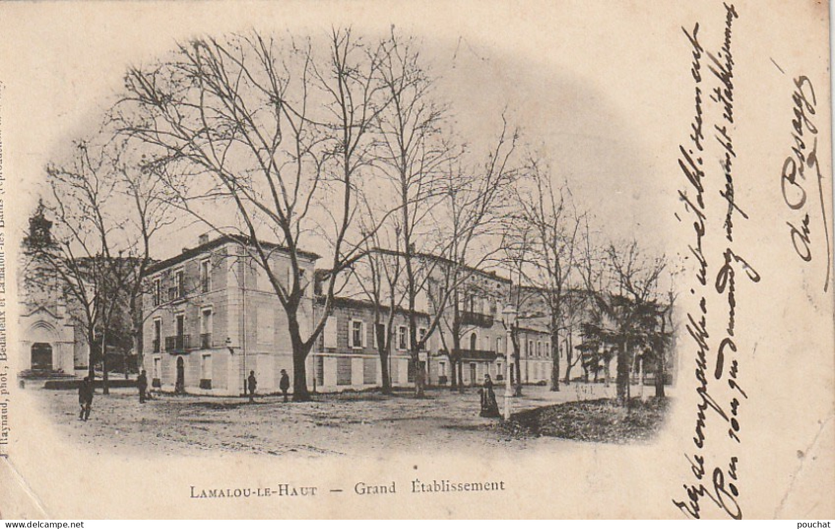 ZY 49-(34) LAMALOU LE HAUT - GRAND ETABLISSEMENT - 2 SCANS - Lamalou Les Bains