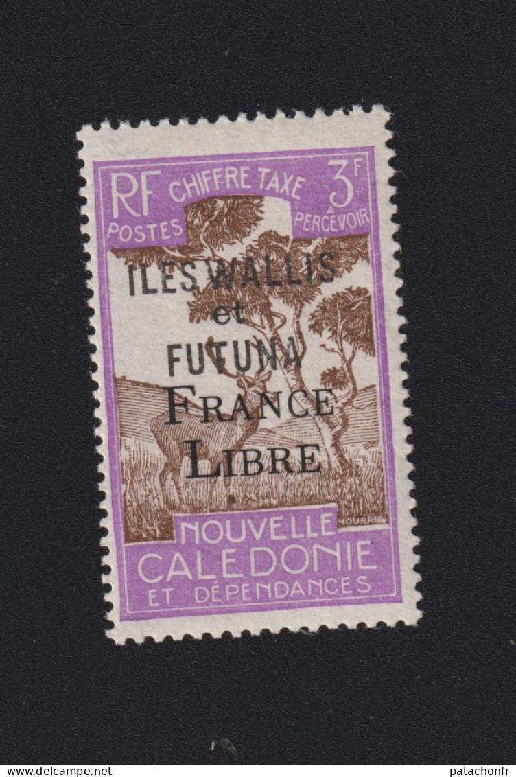 Wallis Et Futuna Taxe N° 36 Neuf Gomme Tropicale - Postage Due