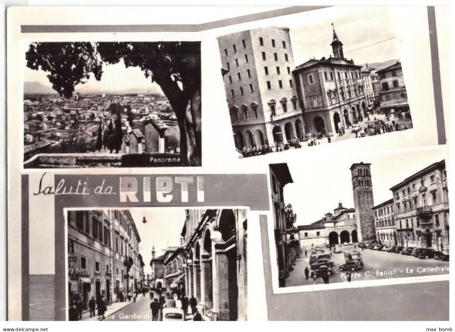 1960   RIETI 10 SALUTI DA   VEDUTINE - Rieti