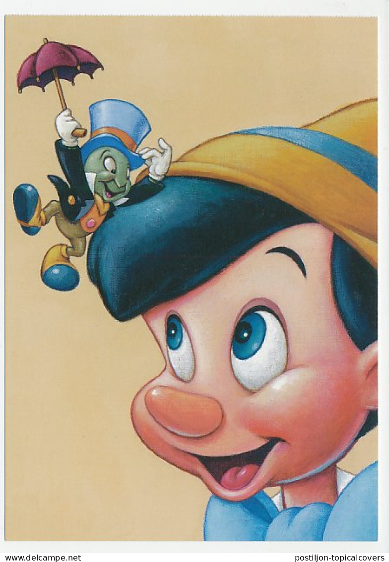 Postal Stationery USA 2003 Walt Disney - Pinocchio And Jimmy Cricket - Disney