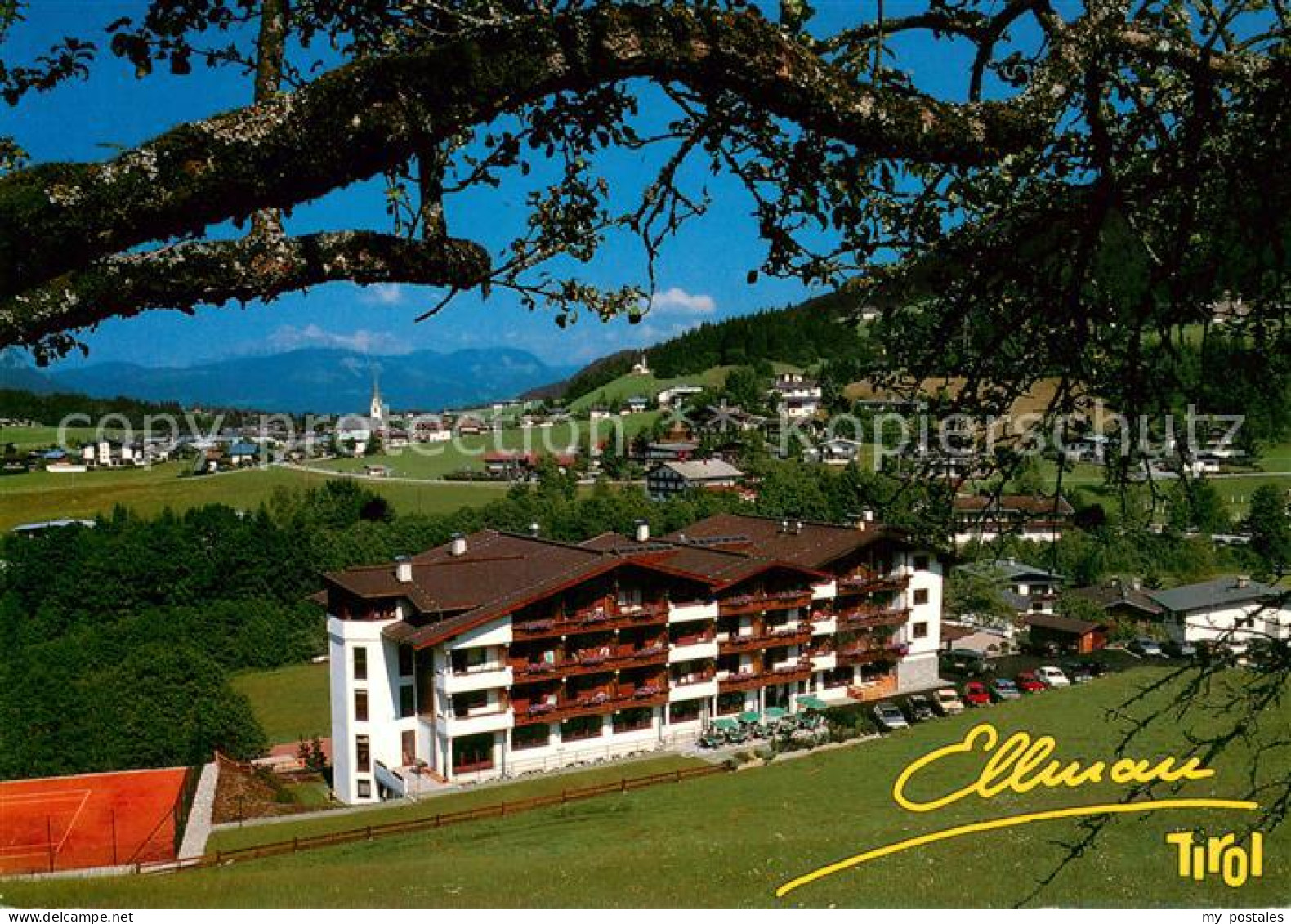 73652129 Ellmau Tirol Hotel Panorama Ferienort Alpen Ellmau Tirol - Autres & Non Classés