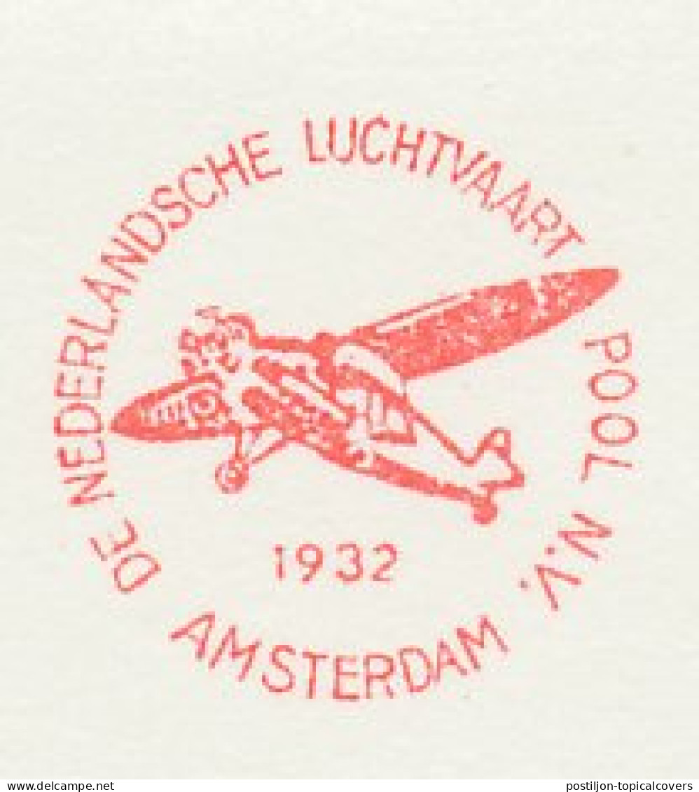 Meter Cut Netherlands 1989 Airplane - Luchtvaart Pool - Aviation Insurers - Aerei