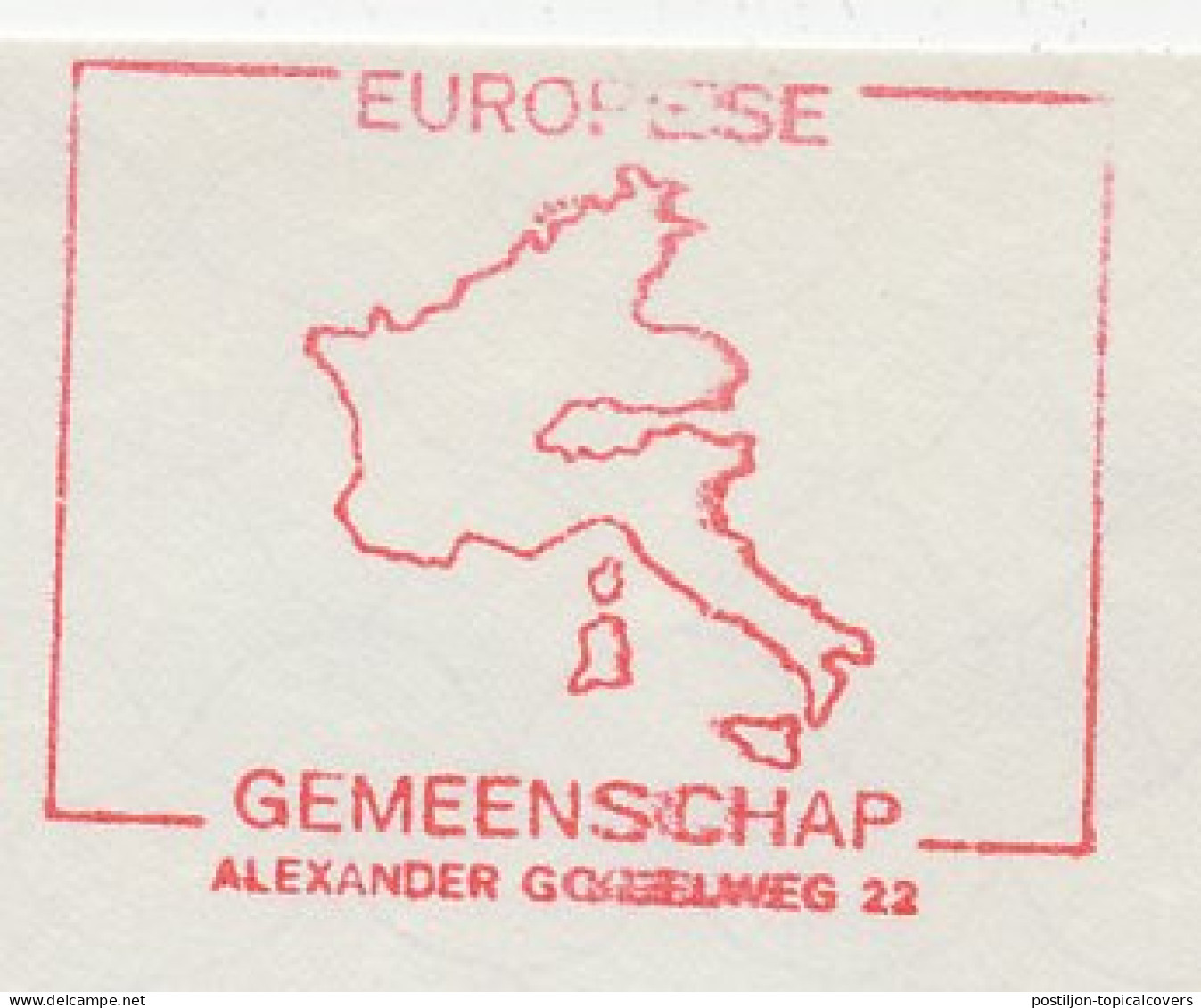 Meter Cut Netherlands 1965 European Community - European Community