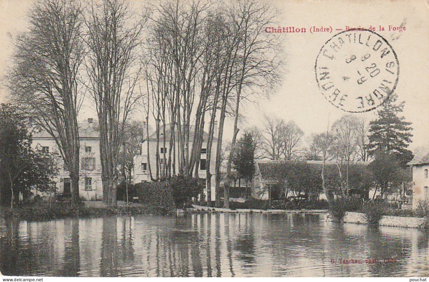 ZY 51-(36) CHATILLON - BASSIN DE LA FORGE - 2 SCANS - Altri & Non Classificati