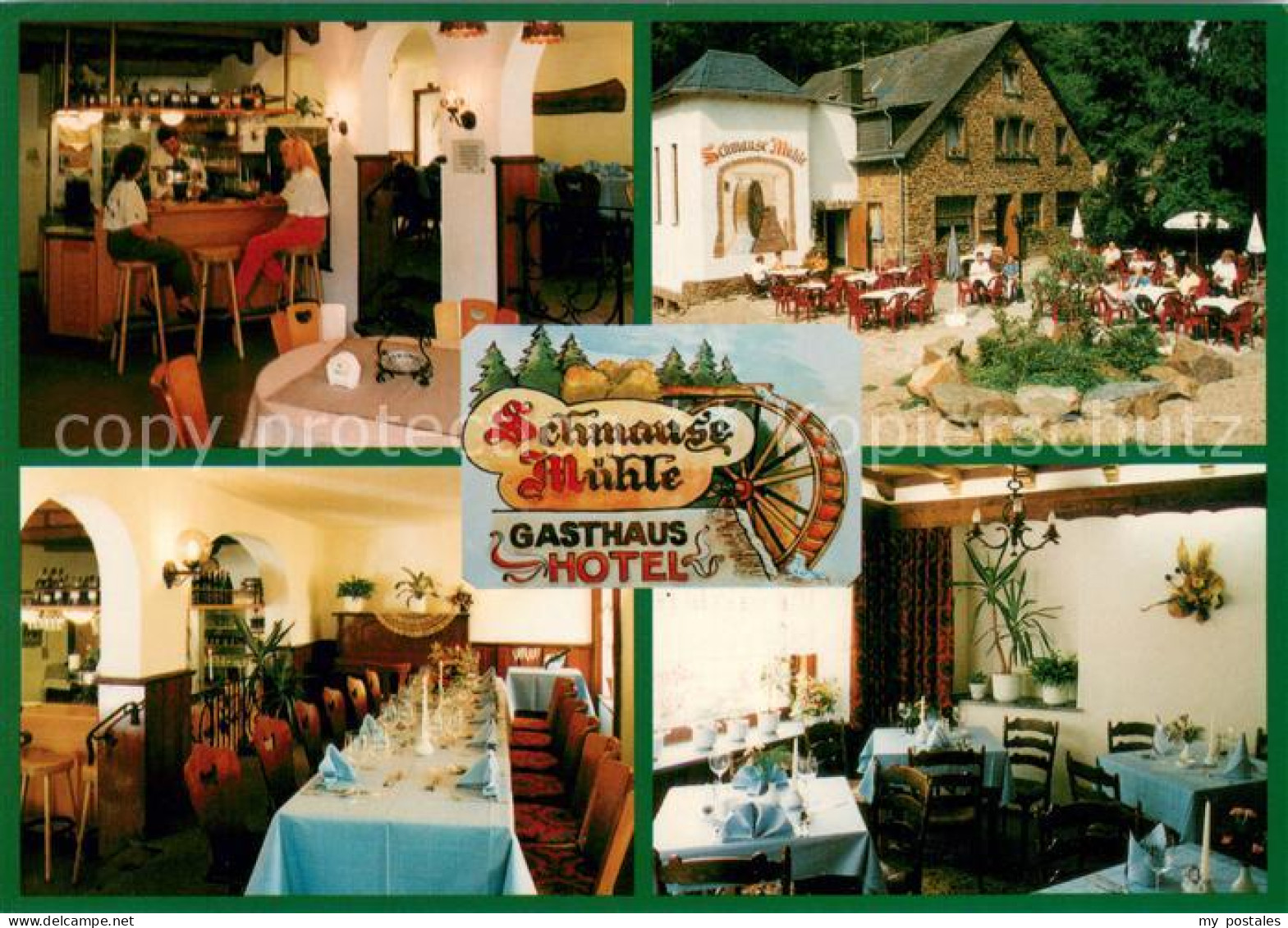 73652094 Burgen Mosel Gasthaus Hotel Schmausemuehle Restaurant Terrasse Burgen M - Other & Unclassified