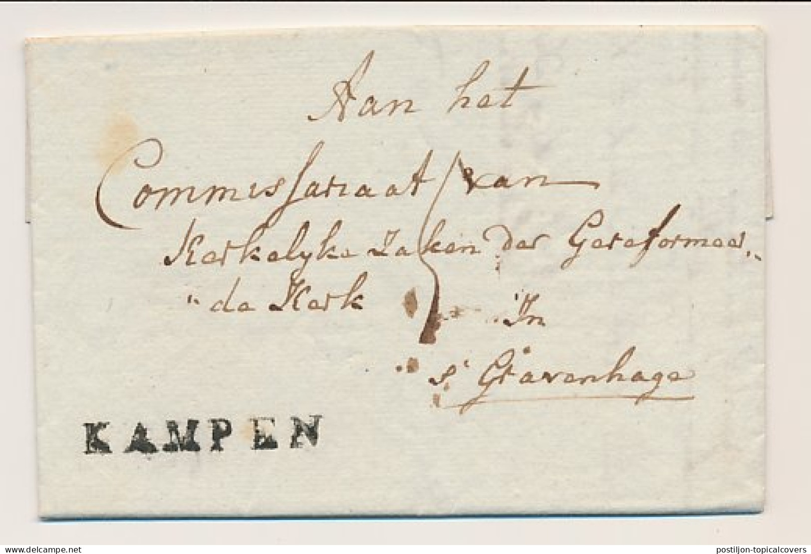 KAMPEN - S Gravenhage 1815 - ...-1852 Precursores