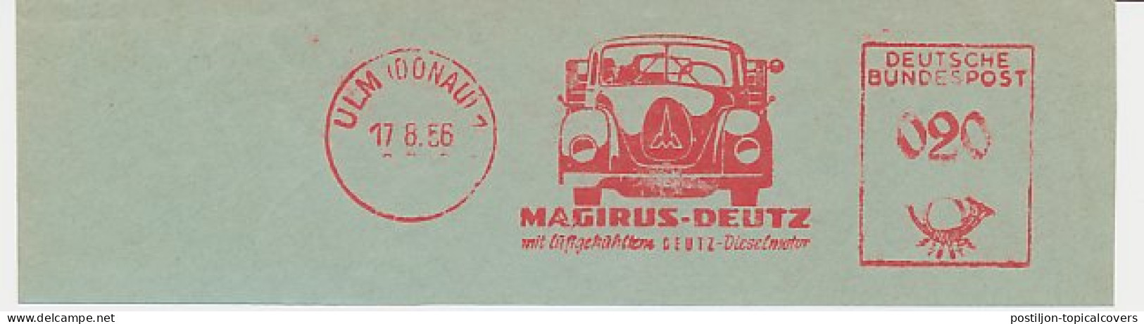 Meter Cut Germany 1956 Truck - Magirus Deutz - Camions