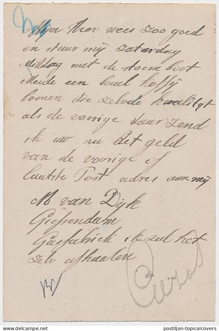 Kleinrondstempel Giesendam 1893 - Non Classificati