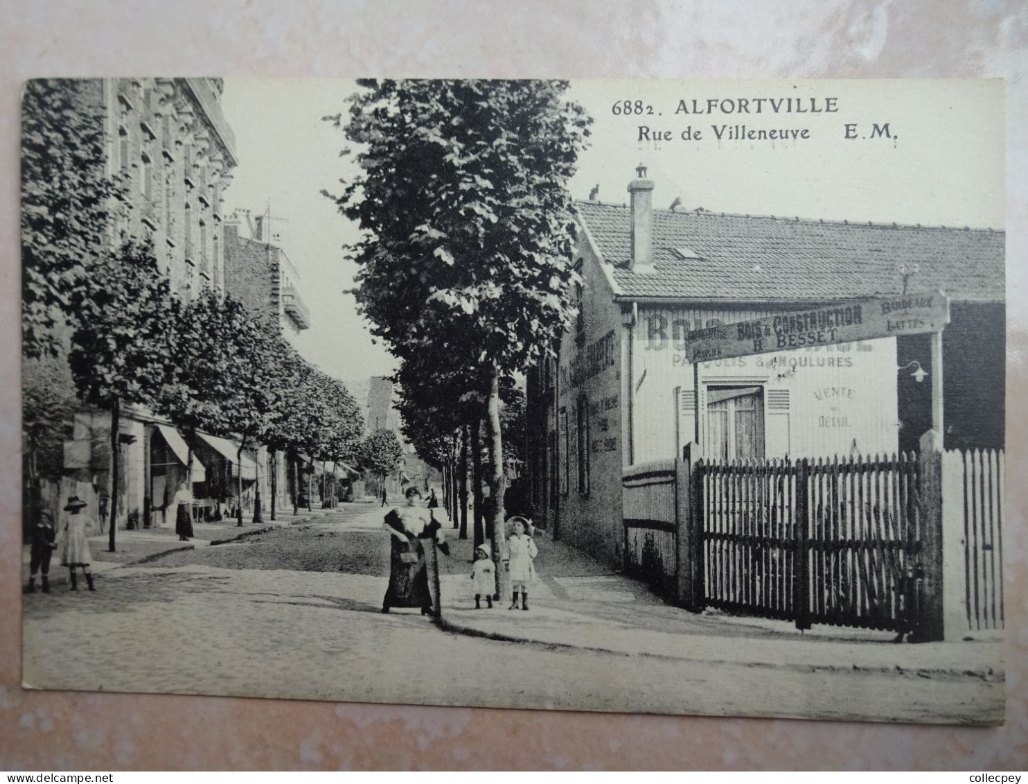 CPA 94 ALFORTVILLE Rue De Villeneuve - Alfortville