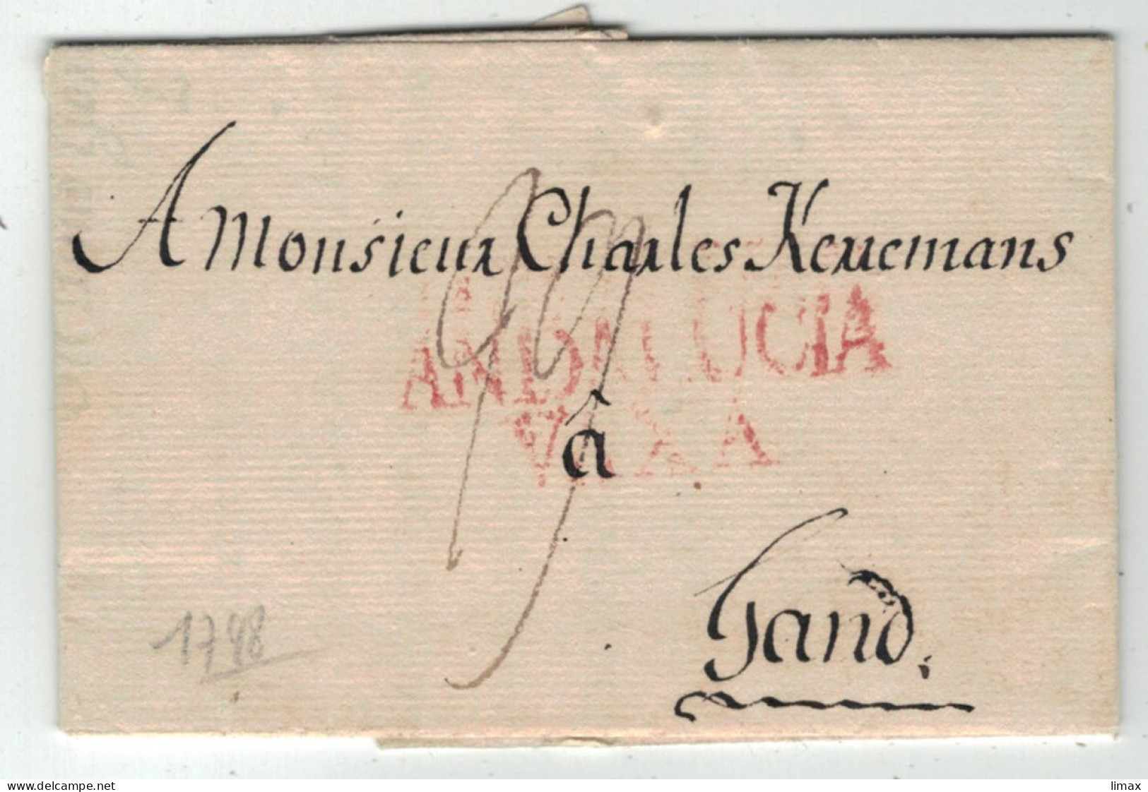 Andalusia Vaxa > Charles Keuemans Gand - 1748 - ...-1850 Prephilately