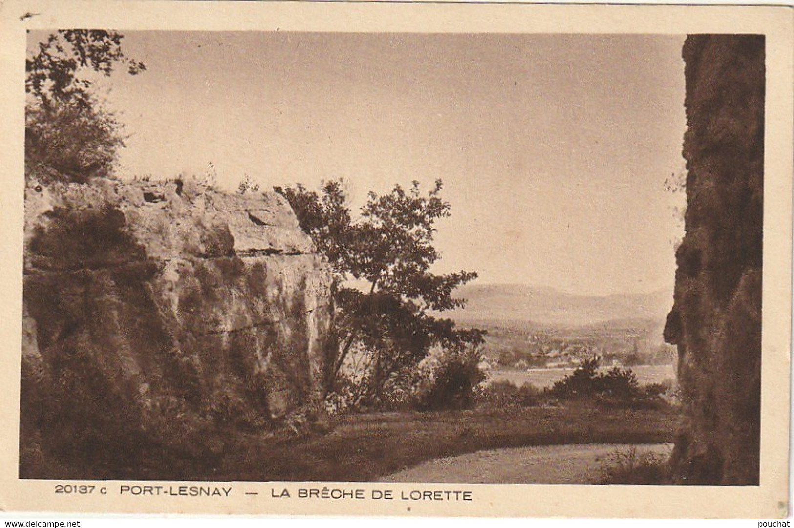 ZY 54-(39) PORT LESNEY ( LESNAY ) - LA BRECHE DE LORETTE - 2 SCANS - Otros & Sin Clasificación