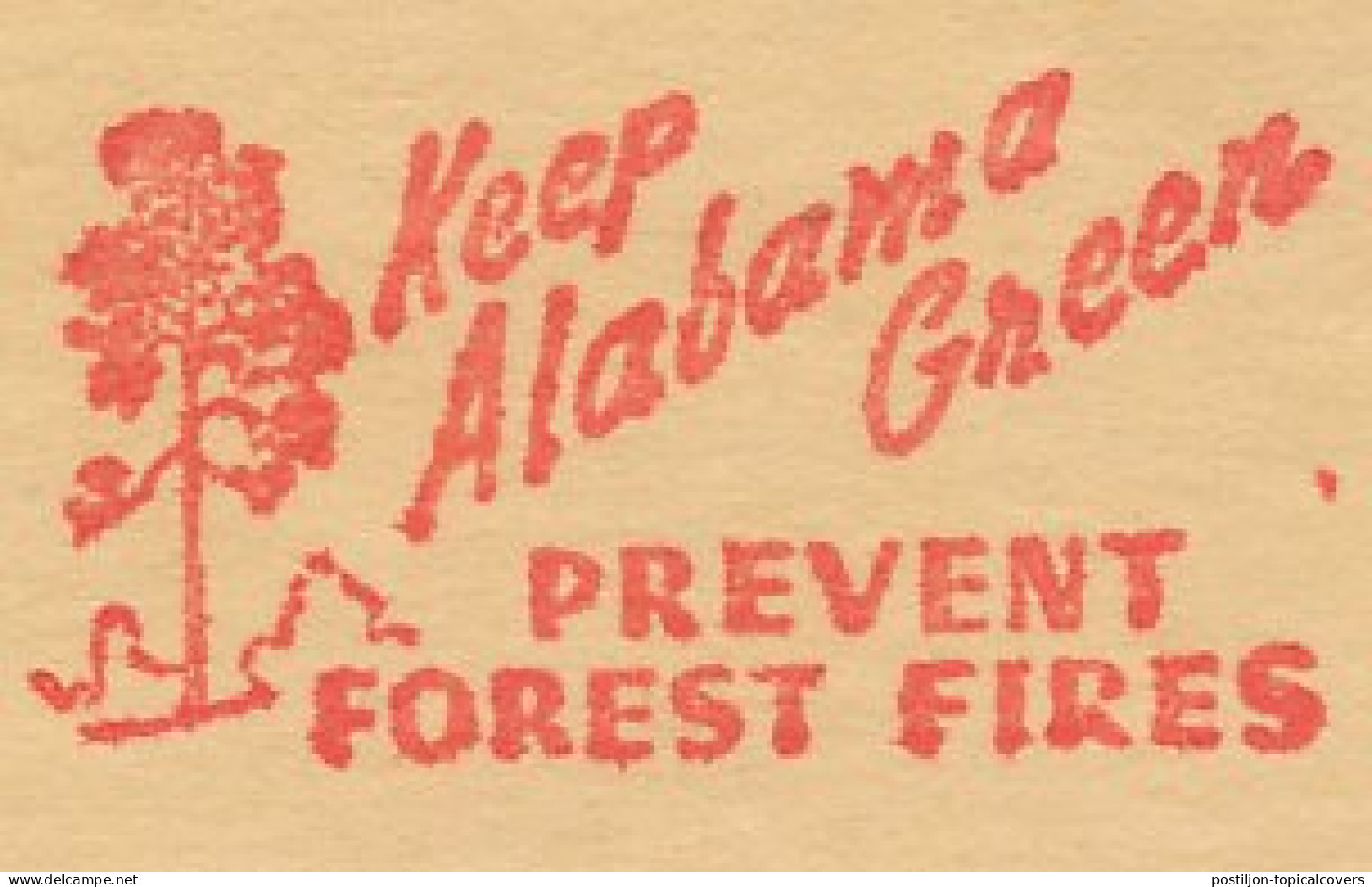 Meter Cut USA Prevent Forest Fires - Alabama - Firemen