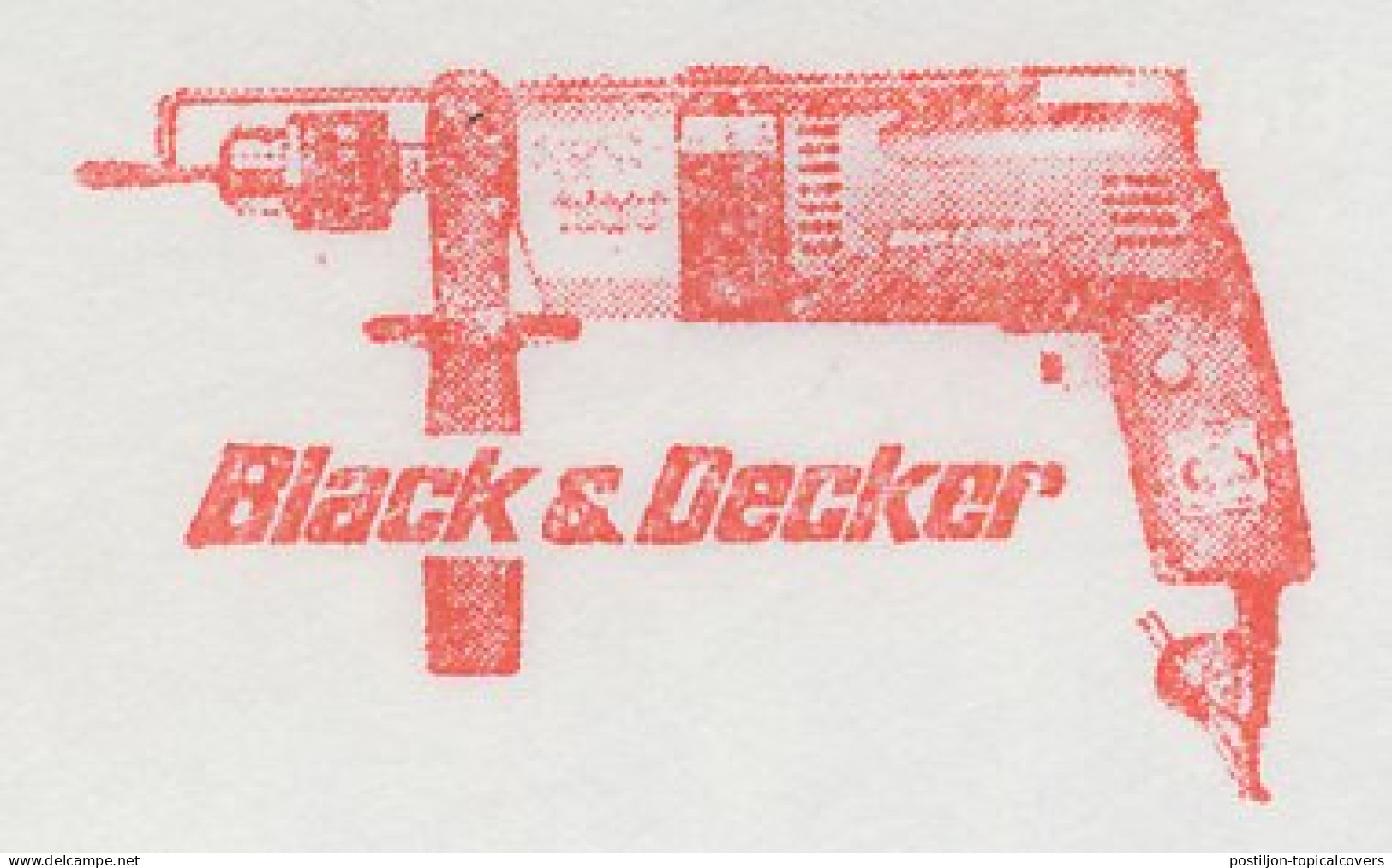 Meter Cut Switzerland 1984 Drill - Black & Decker - Andere & Zonder Classificatie