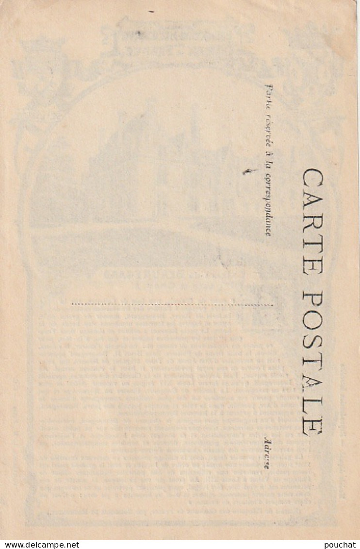 ZY 56-(41) COLLECTION HISTORIQUE DES CHATEAUX DE FRANCE - CHATEAU DE BEAUREGARD - 2 SCANS - Châteaux
