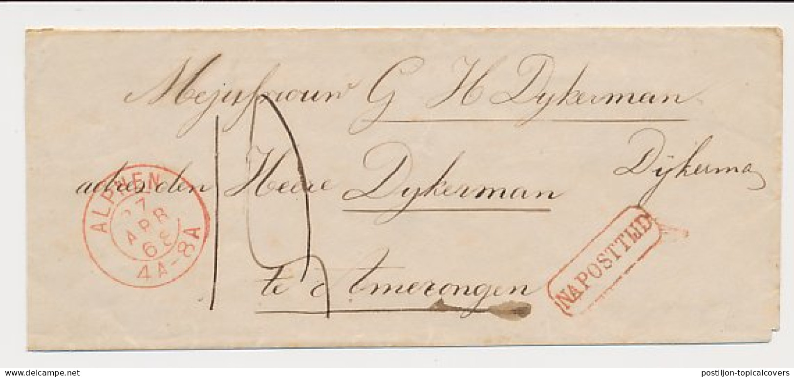 Alphen - Amerongen 1868 - Na Posttijd - ...-1852 Precursores