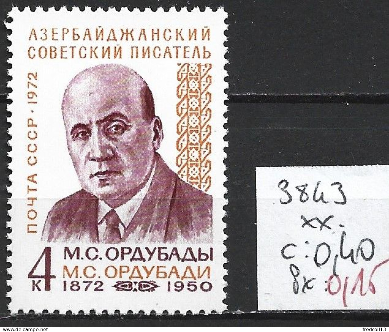 RUSSIE 3843 ** Côte 0.40 € - Neufs