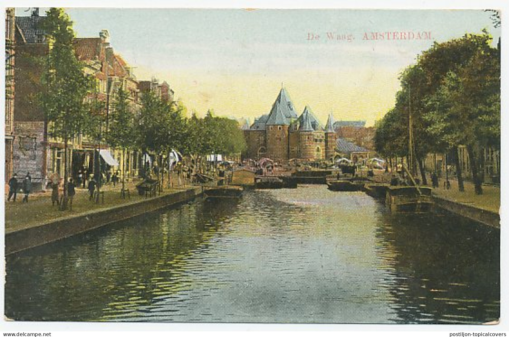 Grootrondstempel Katwijk A/d Rijn 1909 - Sin Clasificación