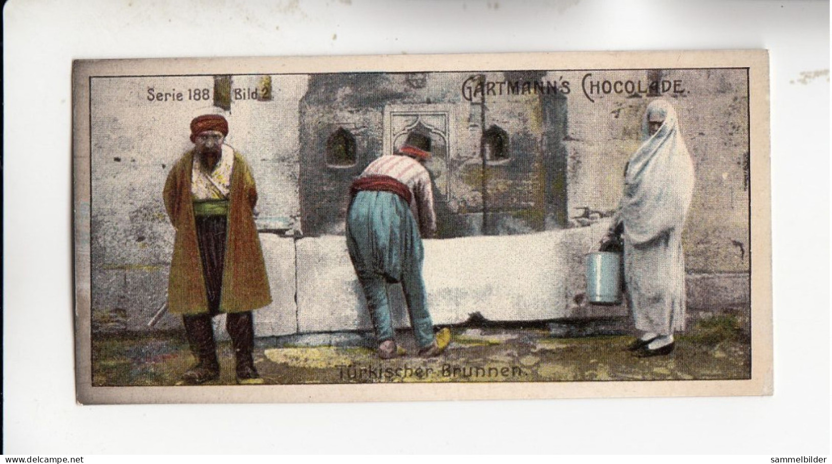 Gartmann Auf Reisen  Türkischer Brunnen     Serie 188 #2 Von 1907 - Sonstige & Ohne Zuordnung
