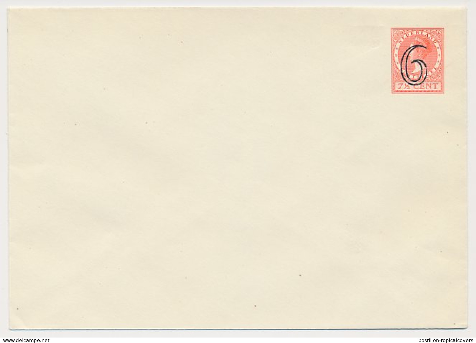 Envelop G. 24 - Postwaardestukken