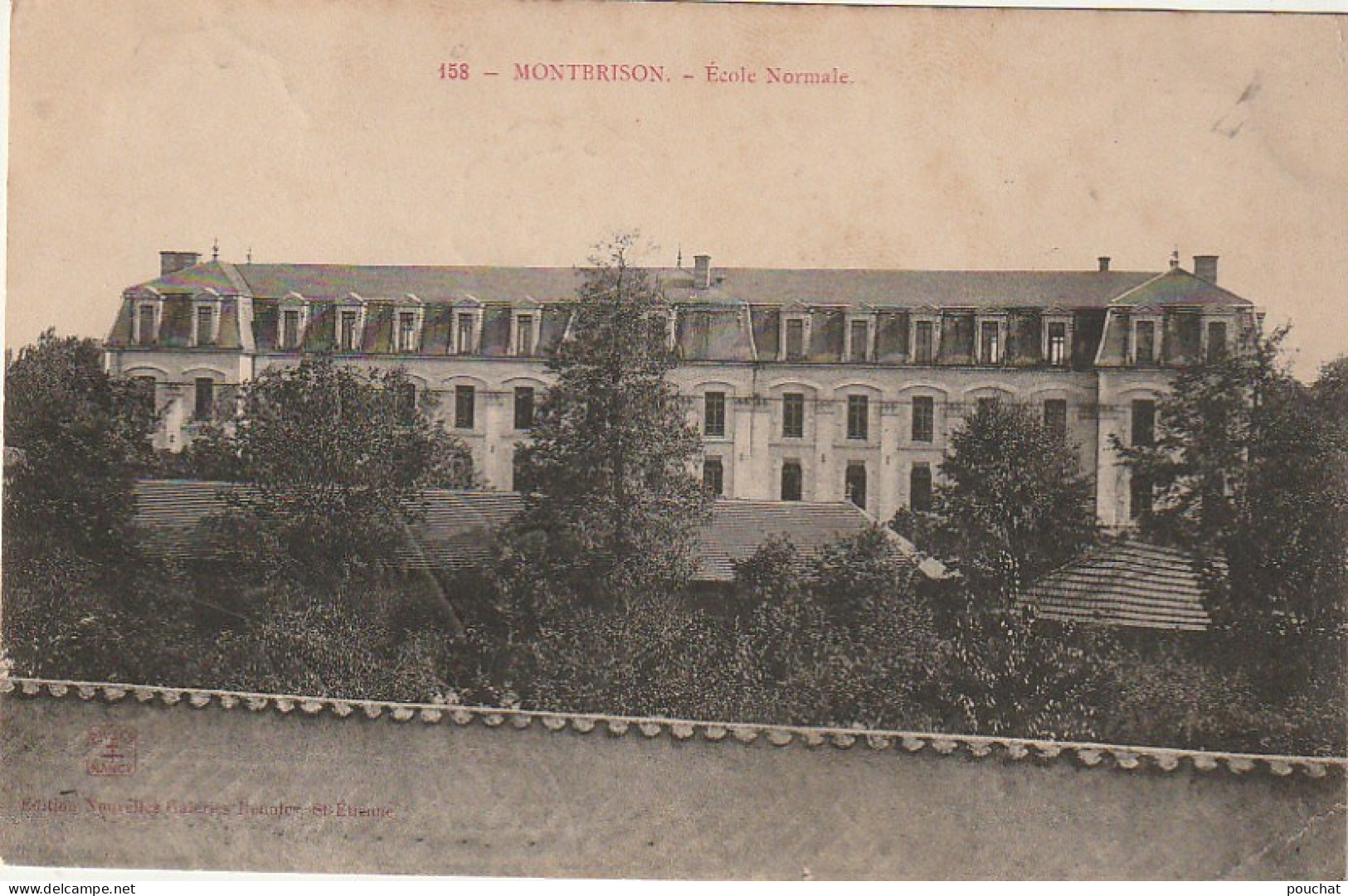 ZY 59-(42) MONTBRISON - ECOLE NORMALE - 2 SCANS - Montbrison