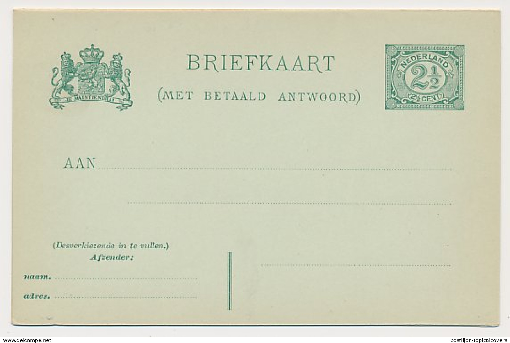 Briefkaart G. 60 - Material Postal