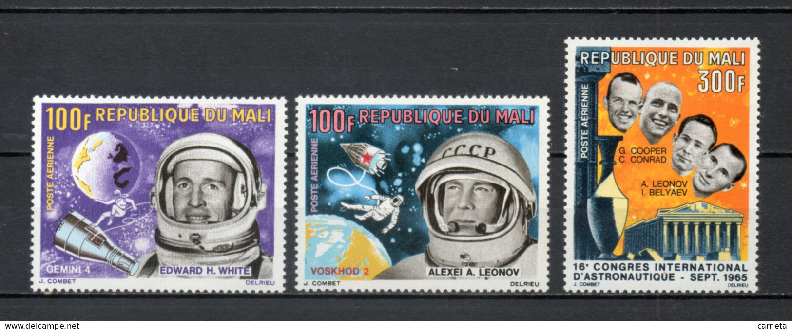 MALI  PA  N° 33 à 35    NEUFS SANS CHARNIERE  COTE 11.00€    ESPACE - Mali (1959-...)