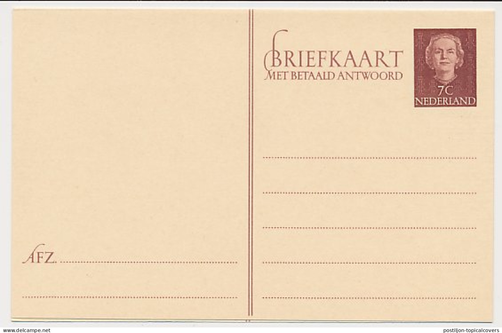 Briefkaart G. 310 - Postal Stationery
