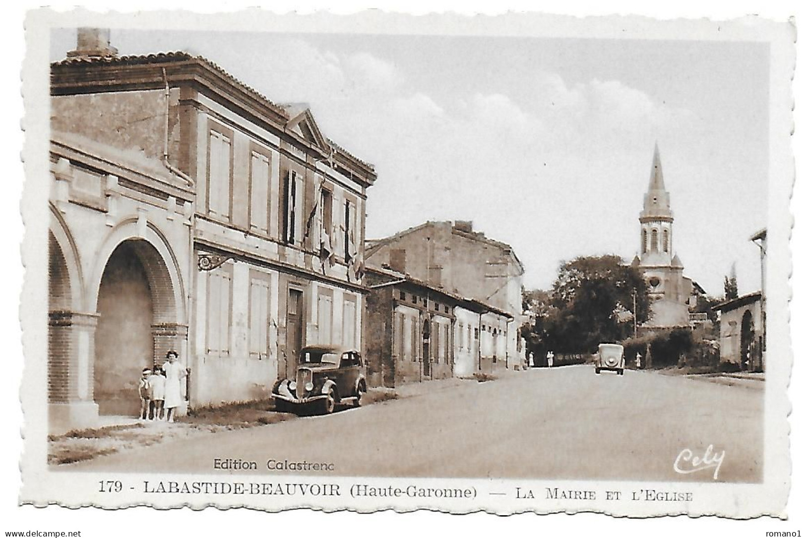 31 )  LABASTIDE   BEAUVOIR  -  La Mairie Et L' Eglise - Otros & Sin Clasificación