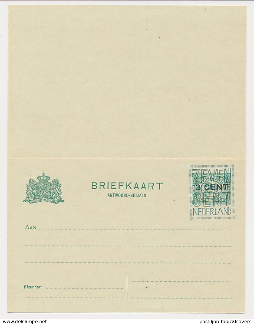 Briefkaart / V-kaart G. V81-II-AC - Postwaardestukken