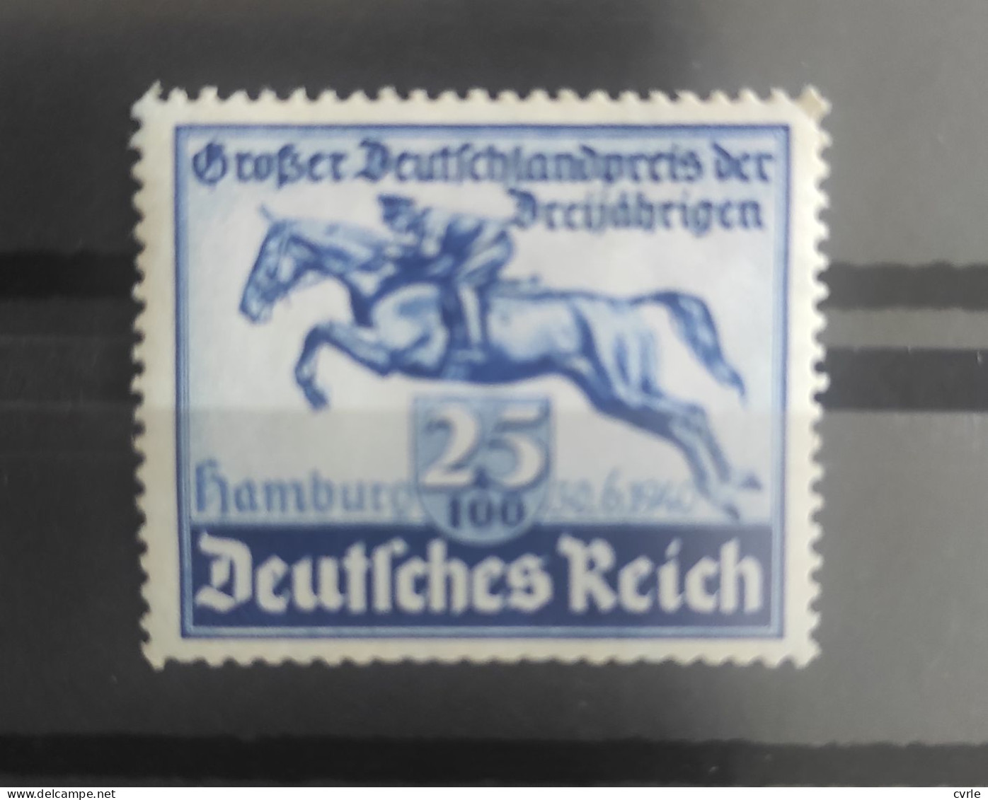 Blue Band  1940 25+100 ,stamps  German Empire - Unused Stamps
