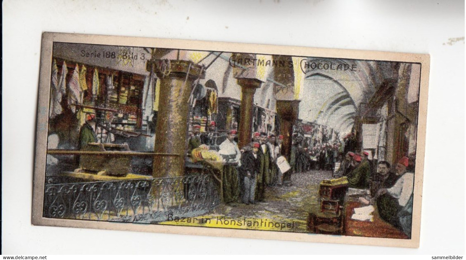 Gartmann Auf Reisen  Bazar In Konstantinopel      Serie 188 #3 Von 1907 - Sonstige & Ohne Zuordnung