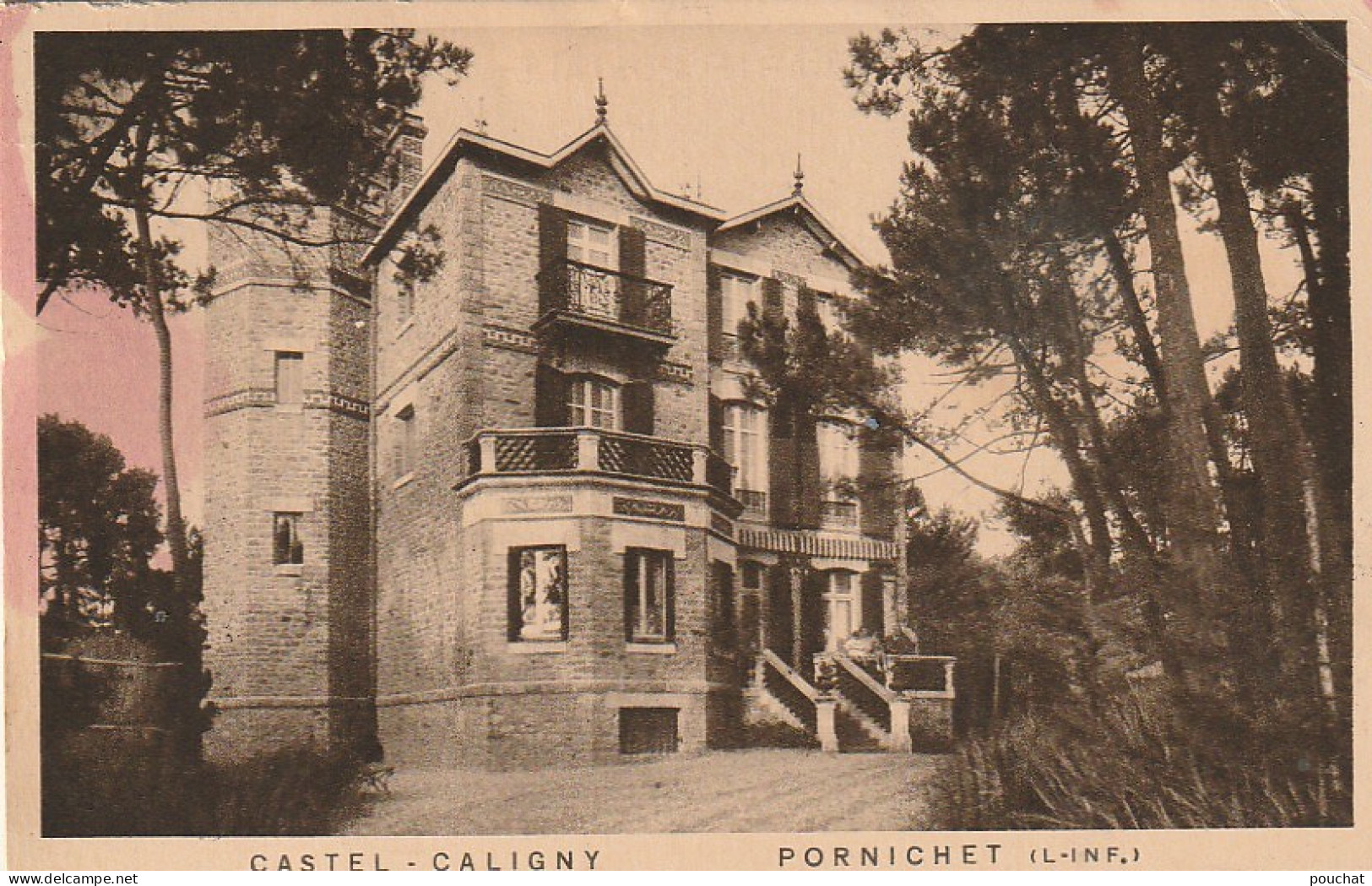 ZY 61-(44) CASTEL CALIGNY , PORNICHET - 2 SCANS - Pornichet