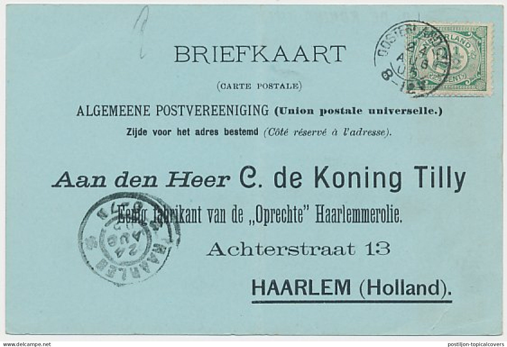 Kleinrondstempel Oosterland (ZL:) 1905 - Non Classificati