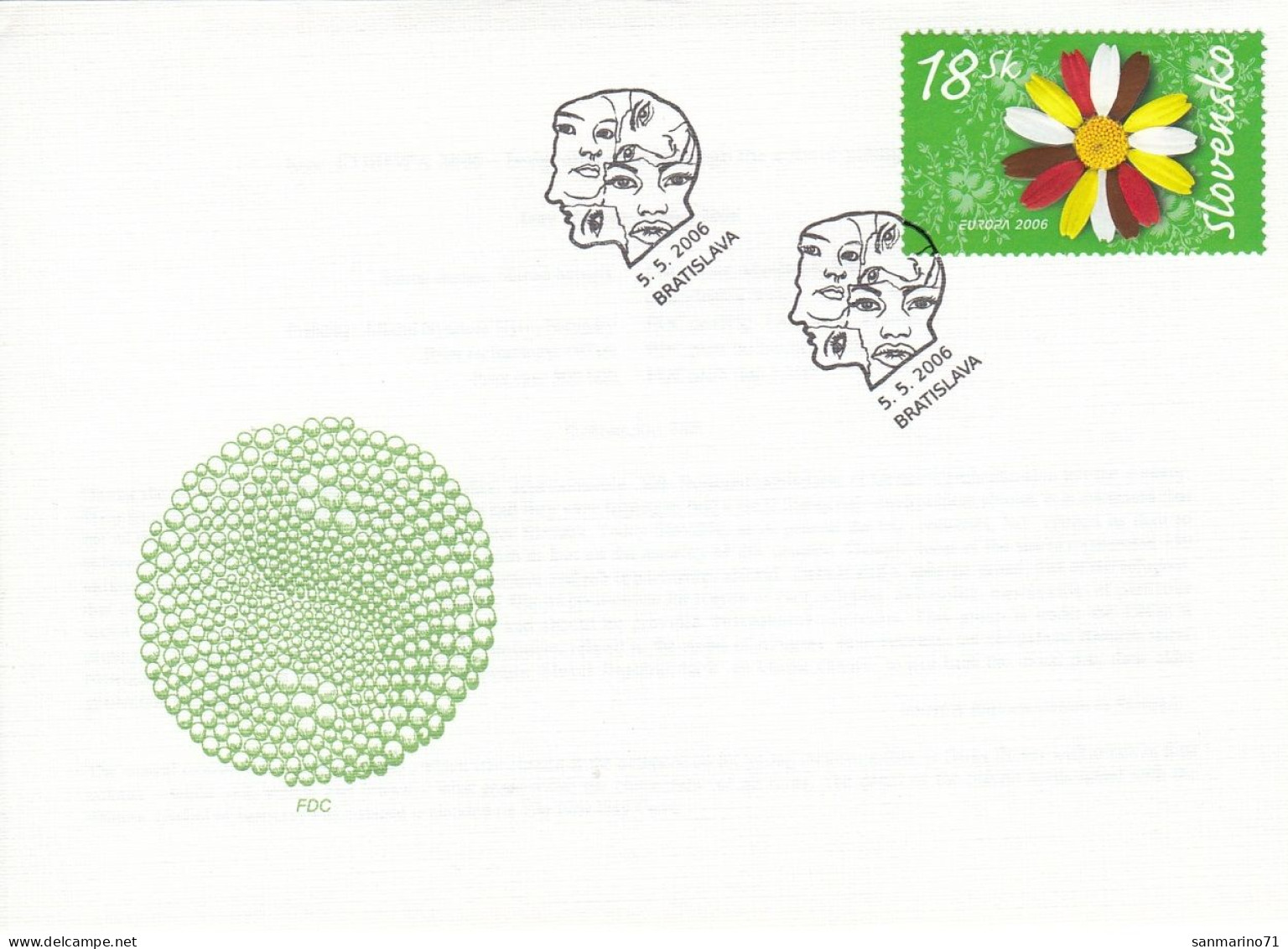 FDC SLOVAKIA 534 - Sin Clasificación