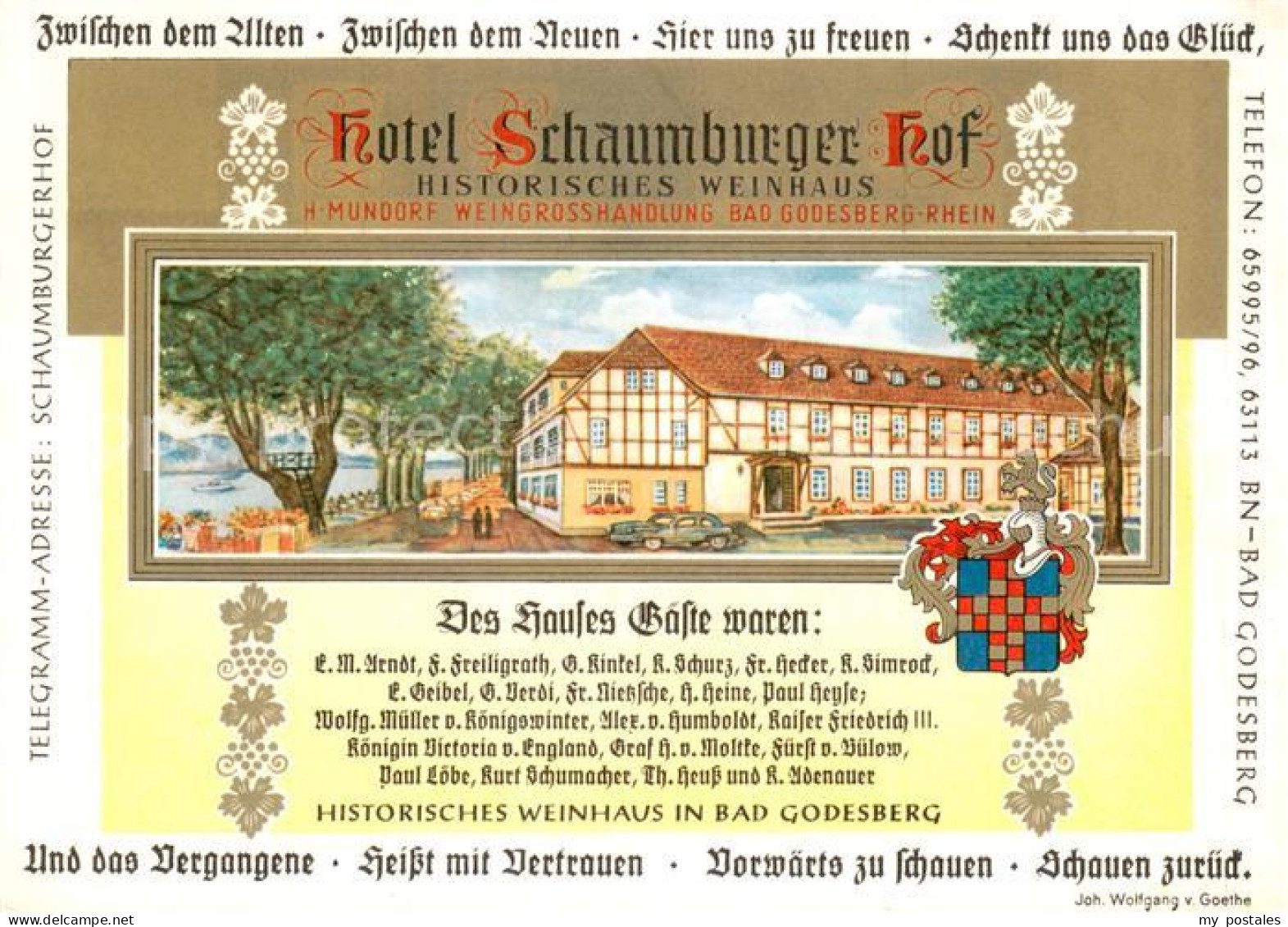 73651941 Bad Godesberg Hotel Schaumburger Hof Bad Godesberg - Bonn