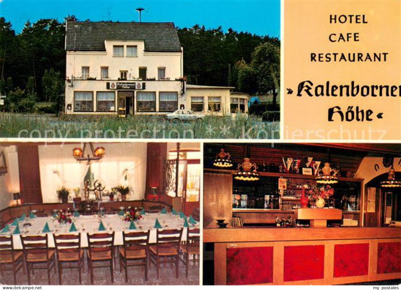 73651940 Kalenborn Ahrweiler Hotel Restaurant Cafe Zur Kalenborner Hoehe Gaststu - Otros & Sin Clasificación