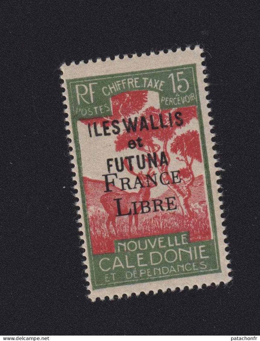 Wallis Et Futuna Taxe N° 28 Neuf Gomme Charnière - Postage Due