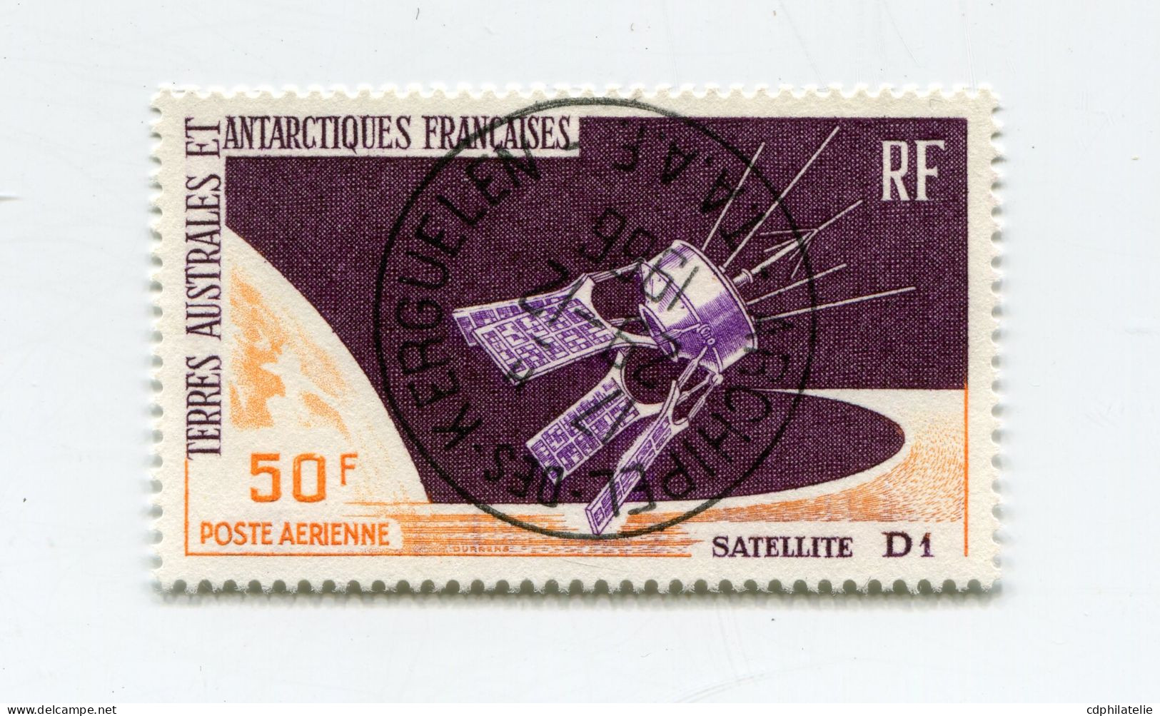 T. A. A. F.  PA 12 O SATELLITE D1 - Used Stamps