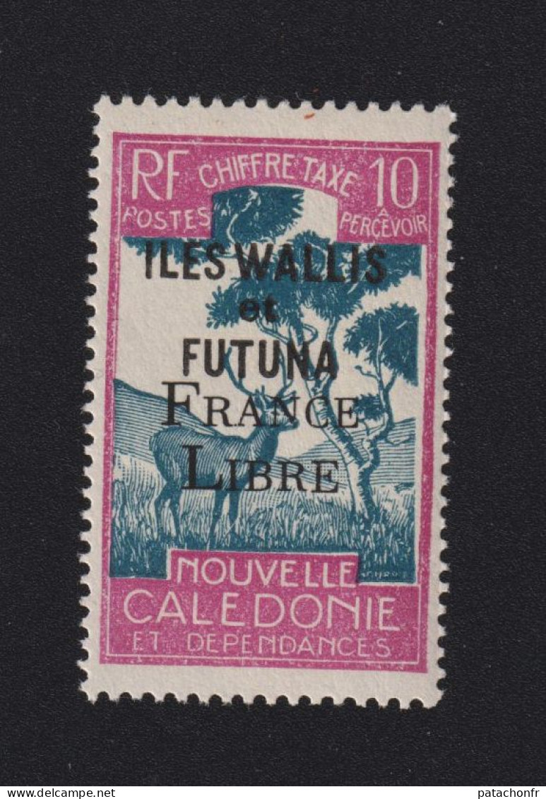 Wallis Et Futuna Taxe N° 27 Neuf Gomme Charnière - Timbres-taxe