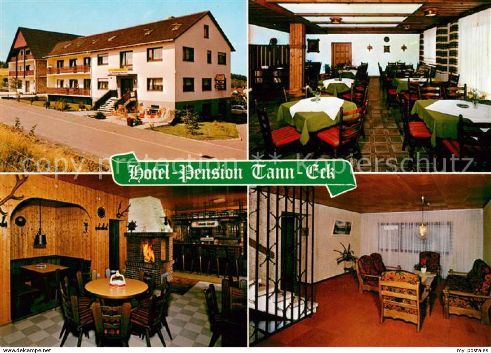 73651917 Schellbach Knuellwald Hotel Pension Tann-Eck Gastraeume Schellbach Knue - Otros & Sin Clasificación