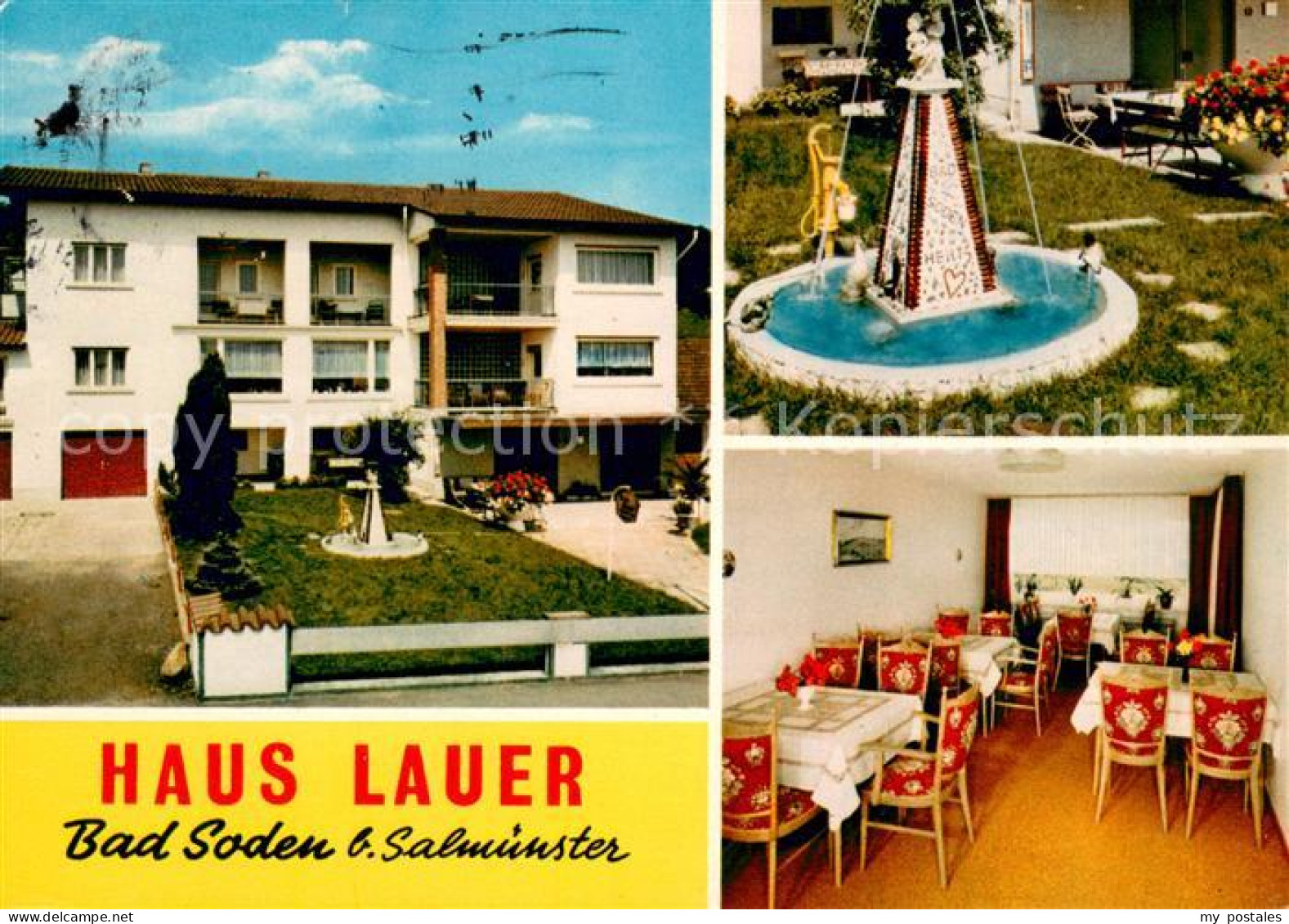 73651910 Bad Soden-Salmuenster Haus Lauer Brunnen Gaststube Bad Soden-Salmuenste - Otros & Sin Clasificación