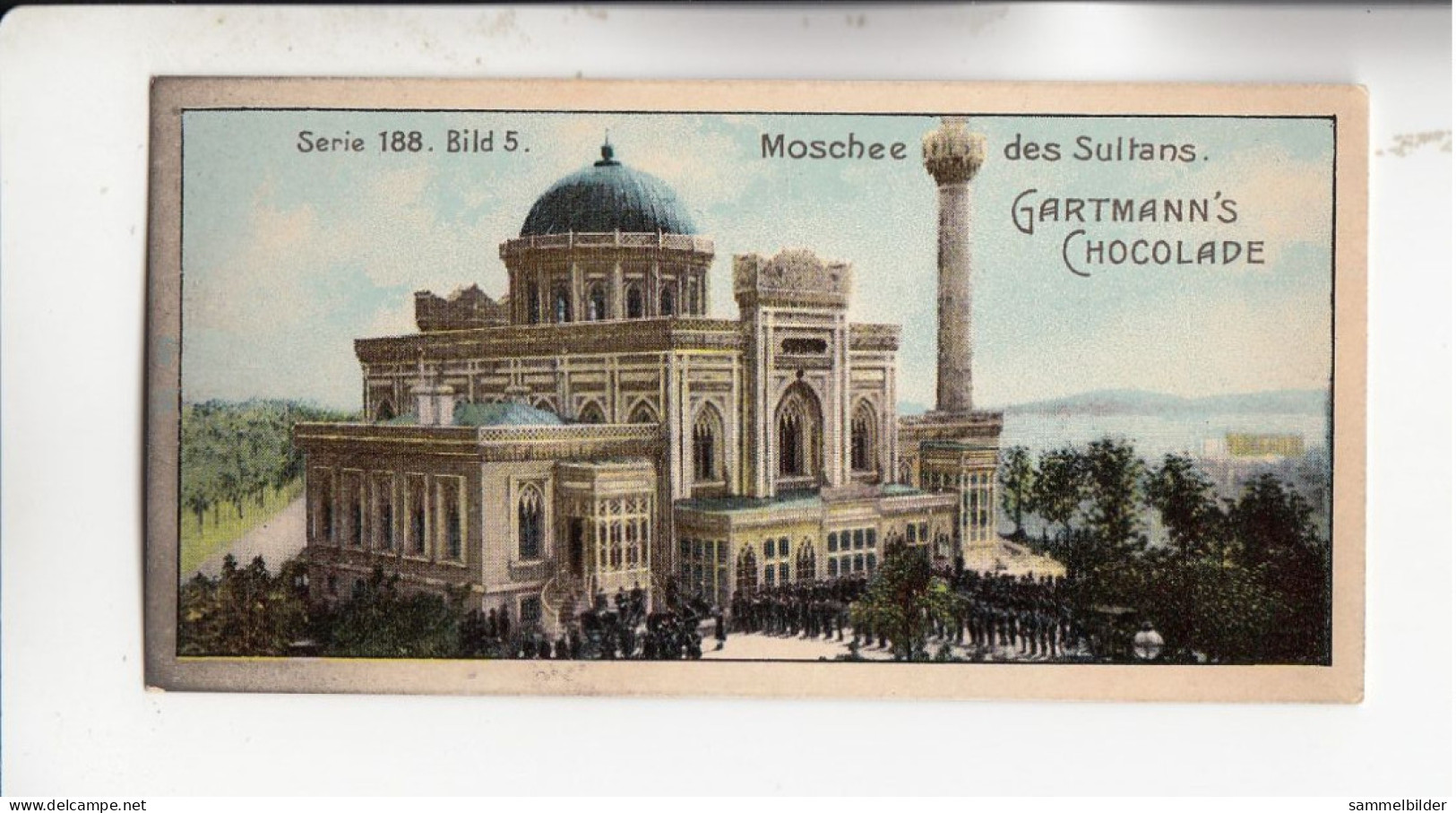 Gartmann Auf Reisen  Moschee Des Sultans       Serie 188 #5 Von 1907 - Other & Unclassified